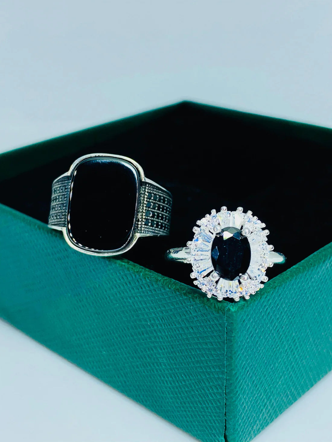 Couple Ring Bound by Love