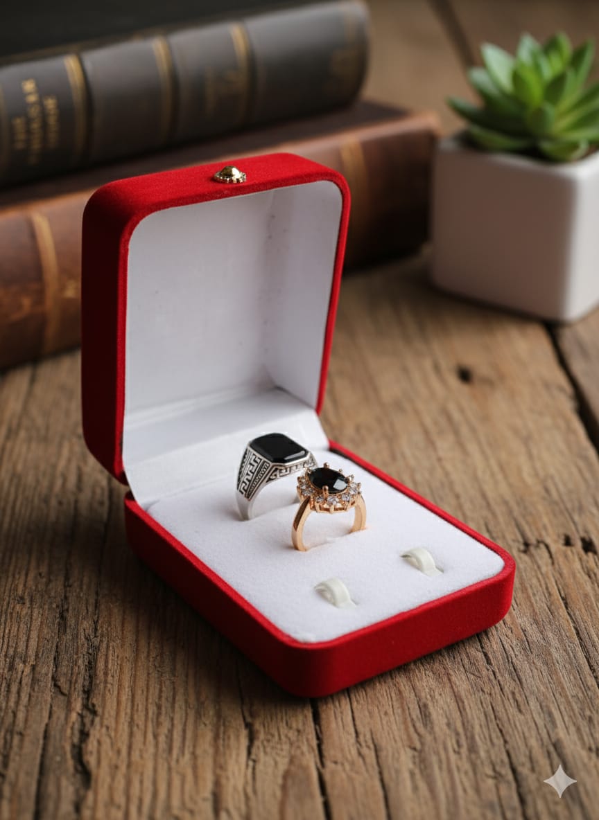 Couple Ring Bound by Love